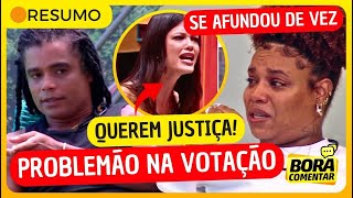 🟠SITUAÇÃO de Diogo PIORA e PROBLEMÃO na VOTAÇÃO APARECE! Camilla SE AFUNDA e CASA SE REVOLTA COM ELA