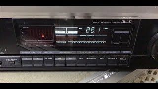 ジャンクのラジオチューナー買ってみた。KENWOOD KT-1100D