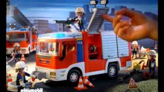 פלימוביל מכבי אש צעצועים PLAYMOBIL כיבוי אש