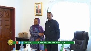 Wasiirka Warfaafinta Iyo Dhaqanka Somaliland Oo Kulan Layeshay Madaxa Hayada IOM