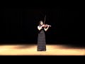 Bach Sonata in G minor BWV 1001: Siciliana - Presto (Rita Wang, violin)