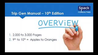 Traffic Corner Webinar | ITE Trip Generation Manual: 10th Edition Review