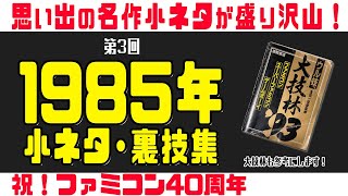 【第3回目 1985年】祝40周年！ファミコンの小ネタ・裏技集【ファミコン裏技】