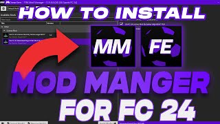 How To Install FIFA Mod Manager and Mod Editor For FC 24