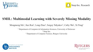 [AAAI 2021] SMIL: Multimodal Learning with Severely Missing Modality (15 min intro)