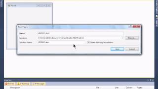 VB 2010 Express Tutorial 1 Getting Started Hello World