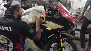 মোটরসাইকেল  কিট তাস আপ পেইন্ট (SUZUKI GSX-R Tuch Up repaints)