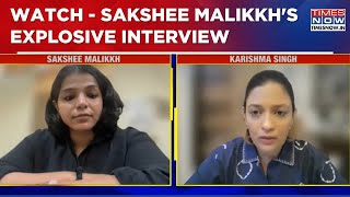 Sakshee Malikkh Interview: Olympic Medallist Opens Up About Wrestlers' Protest, Vinesh Phogat \u0026 More