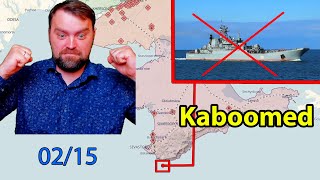Update from Ukraine | Ruzzia Lost the Landing Ship near Crimea | Ukraine used the drone boats again
