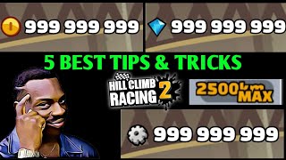 5 BEST TIPS & TRICKS !! Hill Climb Racing 2