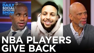 NBA Players Give Back | The Daily Social Distancing Show