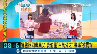 一起出生不同爸！雙胞胎\