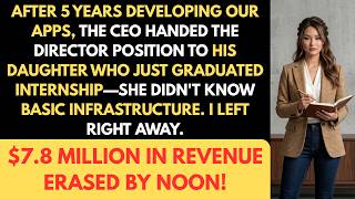 I Trained The CEO's Daughter For 2 Weeks—She Became My Boss, So I Quit | $7.8M Fintech Disaster