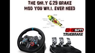 The only G29 brake mod you will ever need from AXC Sim.