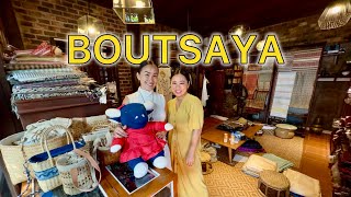 Interview With Boutsaya Of Boutsaya Art \u0026 Craft - Lao Texitles, Art \u0026 Craft - Vientiane, Laos 🇱🇦