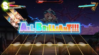 【ダンカグ】Against, Perfect Cherry Blossom (LUNATIC ☆27) ALL BRILLIANT【東方ダンマクカグラ】