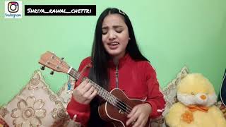 Kabhi kabhi Aditi Zindagi ( full song ) Cover by shriya rawal Chettri || ukulele version