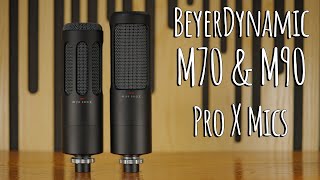 BeyerDynamic M70 \u0026 M90 Pro X Mics!