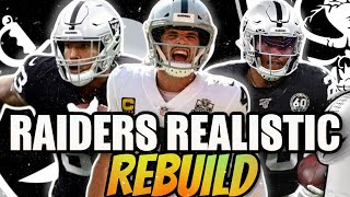 LAS VEGAS RAIDERS REALISTIC REBUILD! | FIRST WITH NEW SCOUTING UPDATE! - Madden 22 Franchise