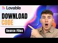 How To Download Code From Lovable (Source Code Guide)