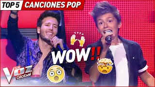 You will love these POP songs covers in La Voz Kids