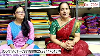 Negamam Kota cotton, Chettinad cotton and Cotton salwar - Rohini sarees