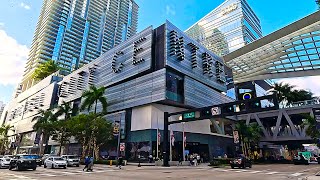 Brickell, Miami 2025 Walking Tour in 4K - Miami, Florida