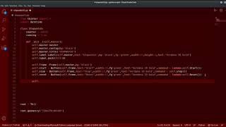 Stopwatch - Full video with all basic functionality | Python | Tkinter