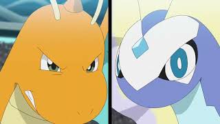 Lance’s Dragonite vs Diantha’s Aurorus Pokémon (2019) Episode 116 English Sub