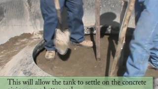 Tire Water Tank or Trough Installation