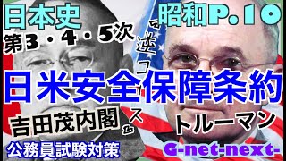 日本史 昭和１０　サンフランシスコ講和会議/IMF＝GATT体制の成立