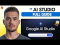 Google AI Studio FULL Tutorial | Build Websites with AI (No Code!)