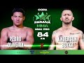 PEDRO OLIVEIRA X FERNANDO BOYKA - 84KG MMA PRO - COPA PARANÁ DE MMA