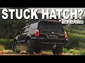 4th Gen 4Runner Tail Gate Latch  Hatch Actuator Replacement