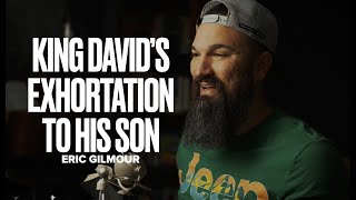 KING DAVID'S EXHORTATION TO HIS SON