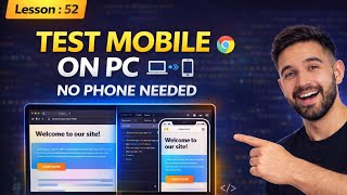 How to Test Mobile Websites Without a Phone (Chrome DevTools Device Mode Tutorial)