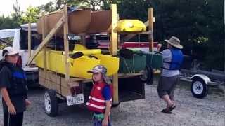 Chickahominy River outing. W500s on trailer.