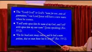 "Is God's Name Jesus?" (6th TV Program) - Joel Hemphill - To God be the Glory