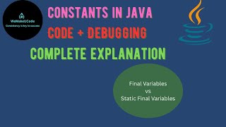Constants in Java Explained | final vs static final vs Enum