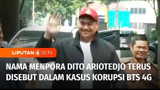 Nama Menpora Dito Ariotedjo Kembali Disebut oleh Saksi dalam Kasus Korupsi BTS Kominfo | Liputan 6