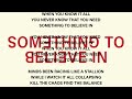 kesha something to believe in lyric video