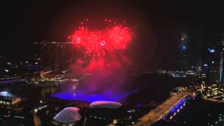 Marina Bay Countdown Singapore 2014