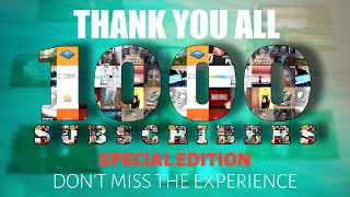 1000 Subscribe Special Video | Thank You All🎉| [2020]