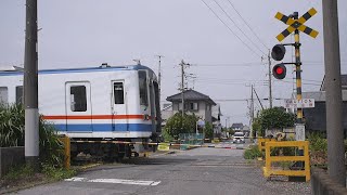 関東鉄道常総線　新石下踏切