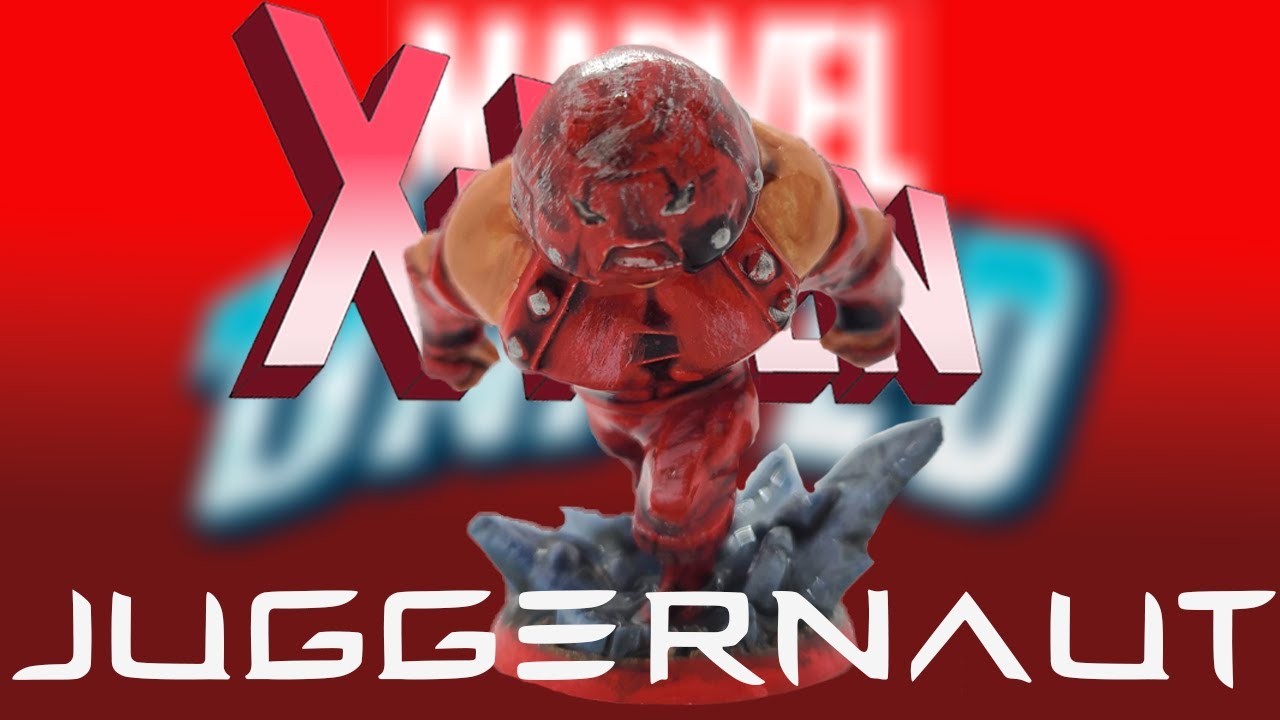 Painting Juggernaut//Marvel United X-Men - YouTube