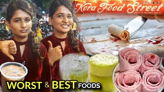 Kora Food Street in Chennai Worst \u0026 Best Foods...!!!