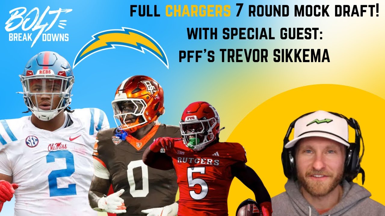 7 Round Chargers 2025 Mock Draft Addressing Dt And Getting Weapons