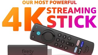 Our most powerful 4K streaming stick। Fire TV Stick 4K Max streaming device