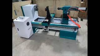 GoodCut Multi-tool Cnc ATC Wood Lathe for Large Wooden Bowl with a Diameter of 300mm from China