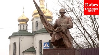 As Russians Retreat From Kyiv, Ukrainian Forces Witness Devastation Left Behind